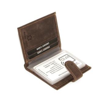 Візитниця DNK Leather DNK TW-04-MH BROWN Візитниця DNK Leather DNK TW-04-MH BROWN